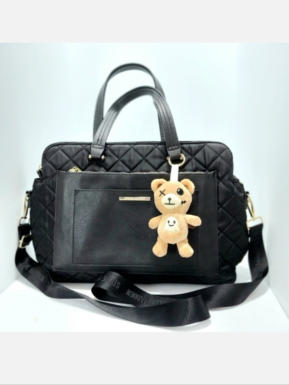 Steve Madden Quilted Work Tote‎ Bag